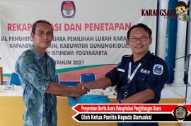 REKAPITULASI PENGHITUNGAN SUARA PEMILIHAN LURAH KARANGSARI